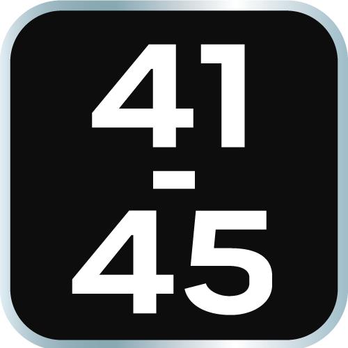 Memory shoe inserts - size 41-45