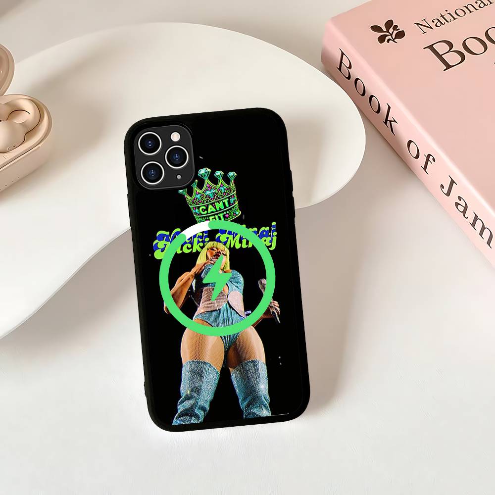 Nicki Minaj Rapper For Magsafe Magnetic Wireless Phone Case For IPhone 11 12 13 14 15 16 17 Pro Max Plus Cover