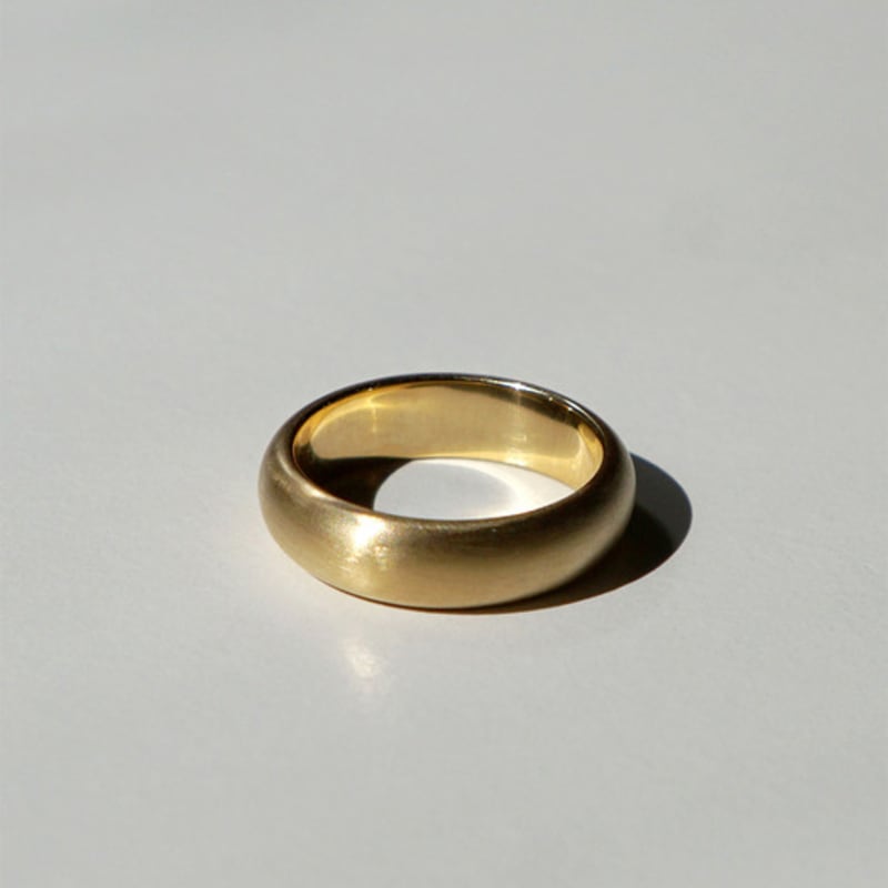 OURPIERRE JOLLY RING MATT VERMEIL