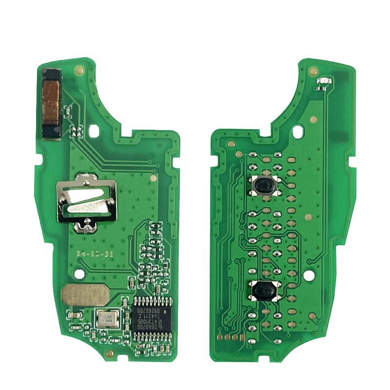 CN027029 Aftermarket 2 Buttons Flip Remote Fob ID46 PCF7961 Chip FCC TWB1U906 H05614EA0A For Qashqai X-Trail 2013-2018