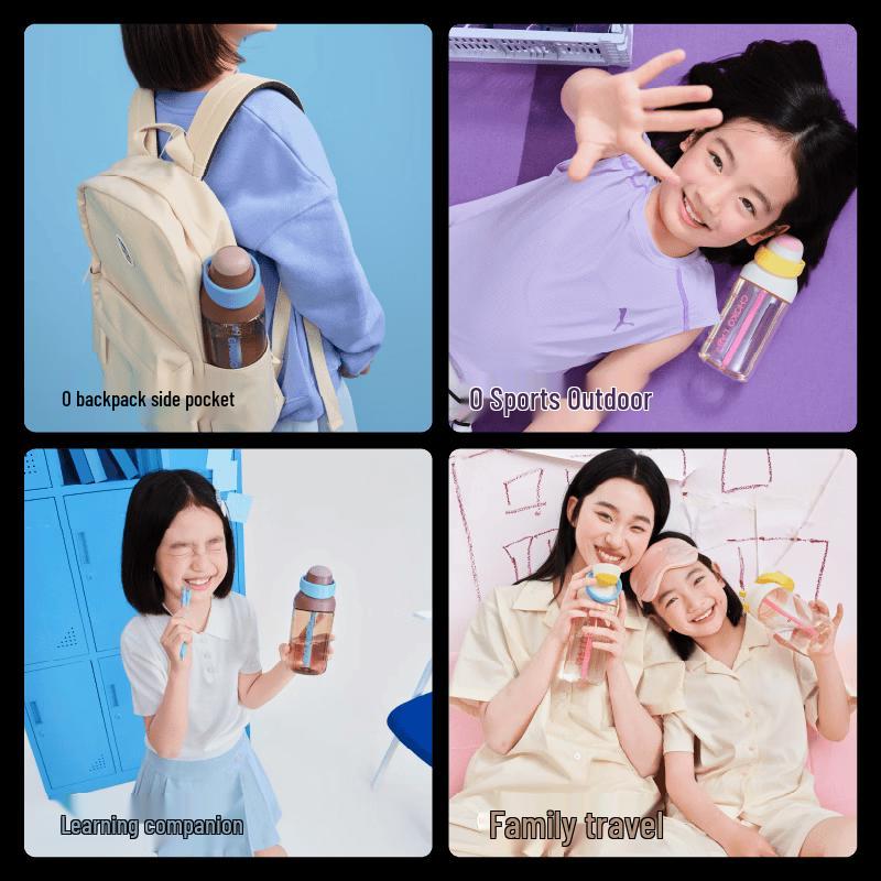 Chakolab PPSU Portable Dual-Drink Straw Cup