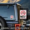 No Smoking & No Vaping" Vinyl Sign Sticker - Waterproof, Self-Adhesive, Easy to Install - Ideal for Indoor/Outdoor Use on Cars