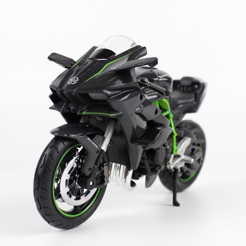 Toy Motorcycle Alloy With Inertia Drive And Sound Light Design For Gift Kids