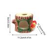Hamster Hut Ceramic Small Animal Hiding House Hamster Nest for Gerbil Mice Pet Ferret Chinchilla Indoor Outdoor Home