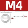 304 Stainless Steel Double Stack Self-Locking Washer with 65Mn Manganese, Anti-Loosening, Double-Sided Tooth Layer