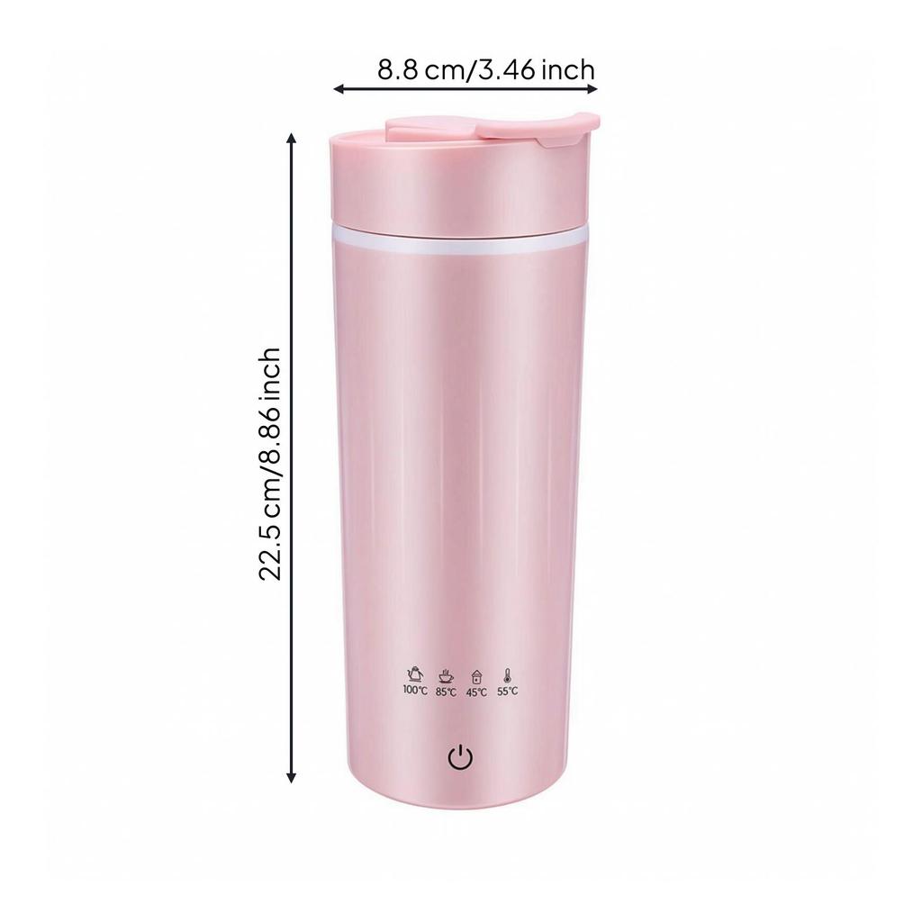Portable Electric Heating Cup Compact Water Boiler for Office, Home
