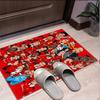 Tappeto con Fantasia Squadra di Calcio, Tappetino Interno/Esterno, per Picnic, Sala Giochi, Camera da Letto, Ufficio, Soggiorno, Tappeto Decorazione Casa, Regalo di Compleanno