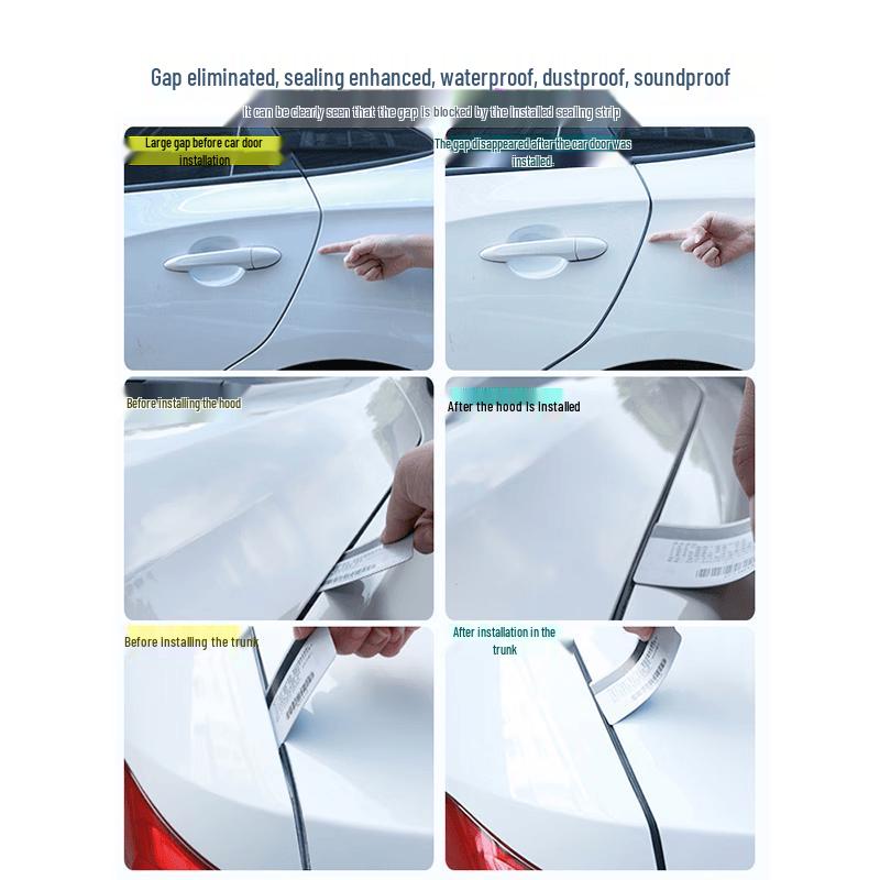 Car Door Weatherstrip & Sound Seal