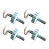 4 Pack Gate Threaded Rods Easy Install Hardware for