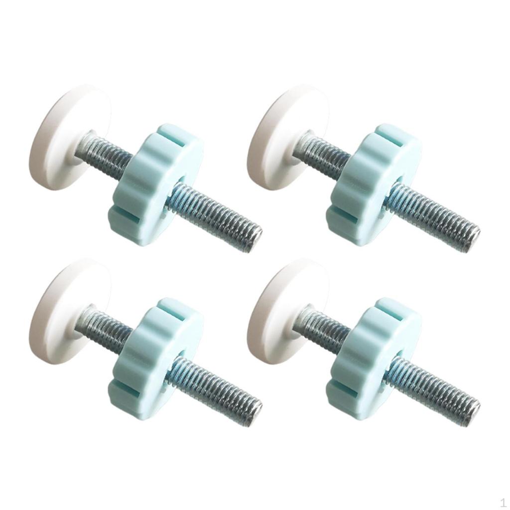 4 Pack Gate Threaded Rods Easy Install Hardware for