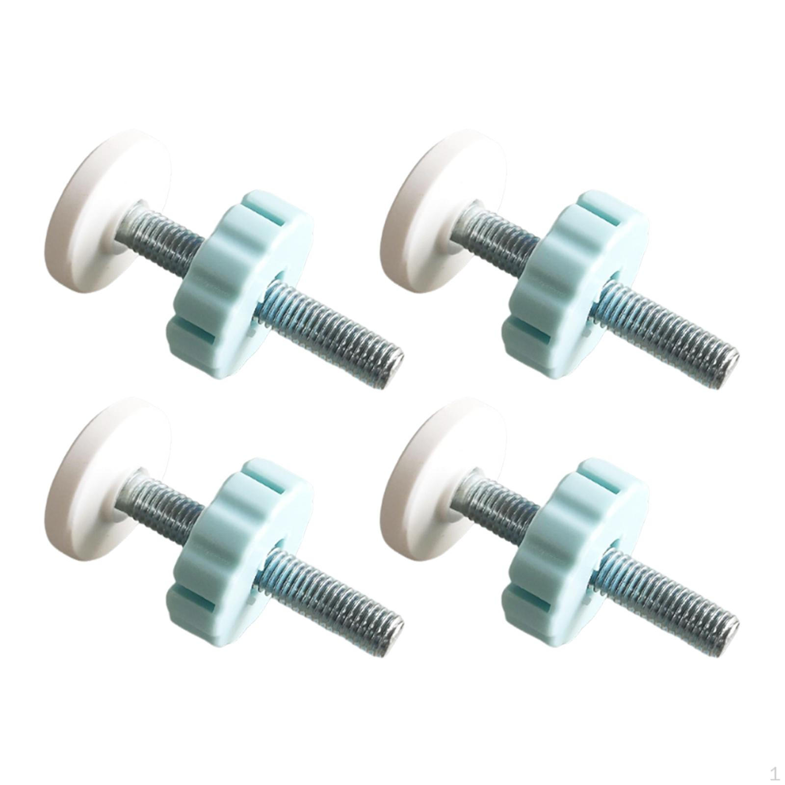 

4 Pack Gate Threaded Rods Easy Install Hardware for синій
