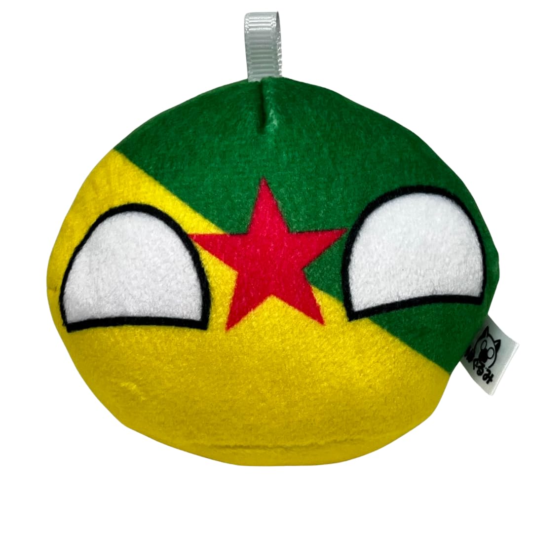 

Mehagurumi Polandball Plush Toy Overseas Territory French Guiana