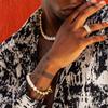 Girl Imitation Pearl Korean Style Bracelet Men Clavicle Chain Fashion Jewelry Necklace Bracelet Set