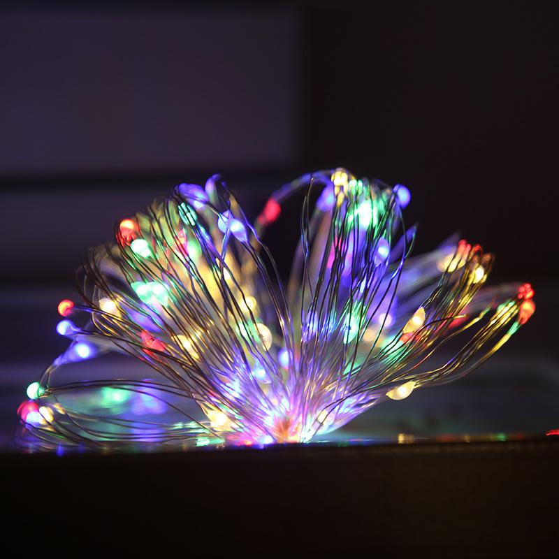10M Copper Wire LED String Lights Outdoor Waterproof Garlands Festoon Fairy Wedding Decorations For New Year Christmas Tree