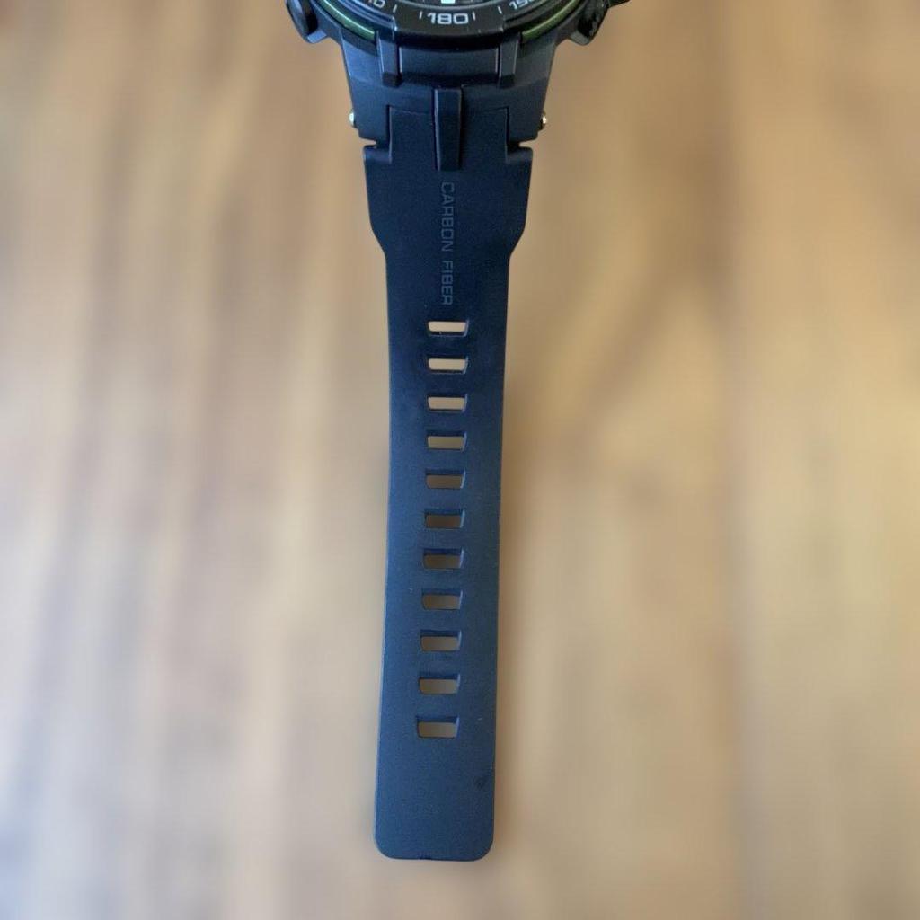 Used CASIO PRO TREK Triple Sensor Radio Solar