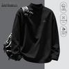 Mark Fairwhale Men's Long-Sleeve Mock Neck Casual T-Shirt