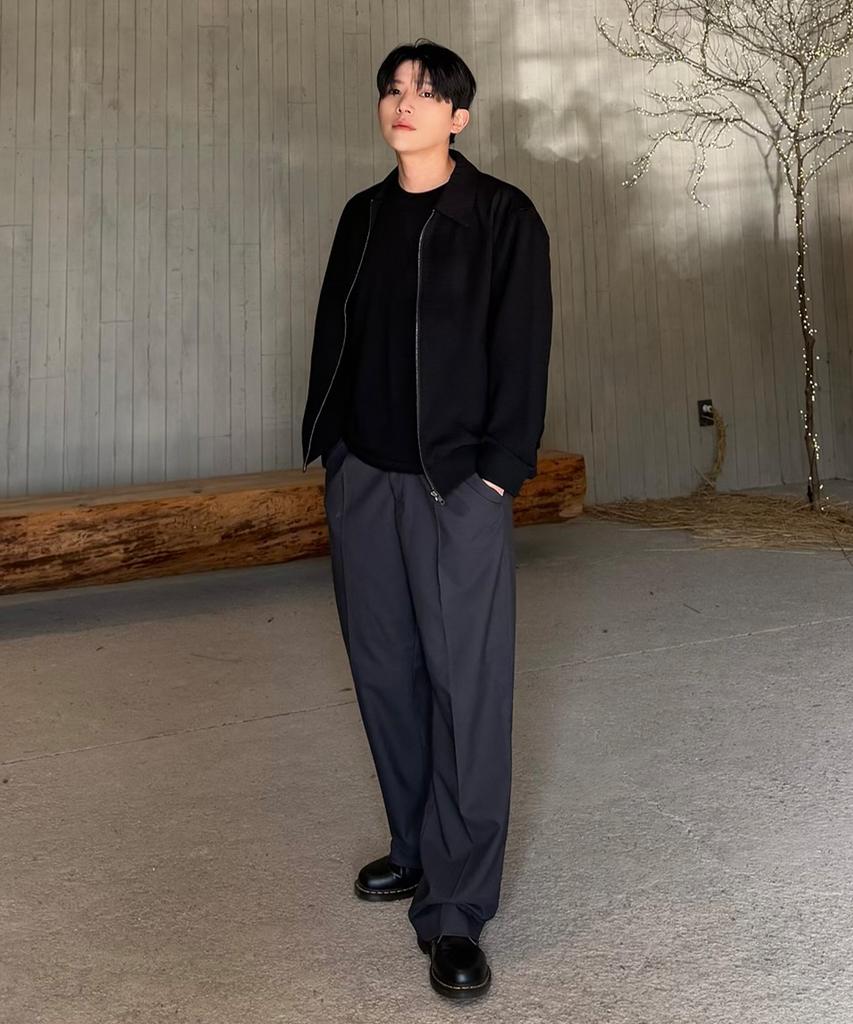 Mindbridge Texture Modified Regular Fit Blouson