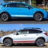 2 Peças Adesivos Laterais de Porta de Carro Para Subaru XV Corrida Esportiva Estilo Listra Longa Tuning Acessórios Automotivos Película de Vinil Envoltório