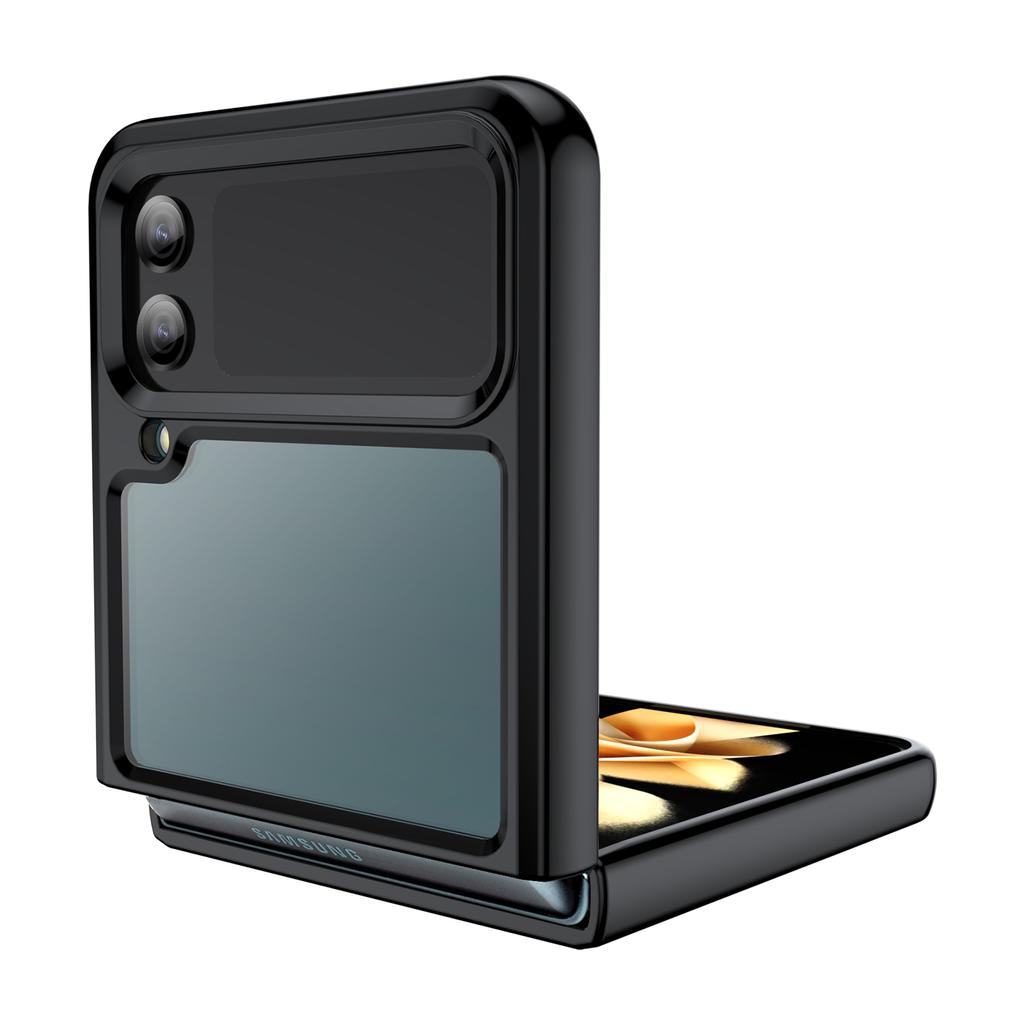 Anti -Slip Slim Fashion Folding Case For Samsung Galaxy Z Flip4 Flip 4 Flip3 Flip 3 5g Zflip4 Anti -Scratch Protective Coque