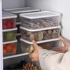 1pc Fridge Storage Box Organizer Fresh Keeping Fridge Freezer Meat Vegetables Fruits Sealed Box Container Heatable