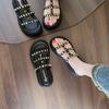 Internet Celebrities with the Same 2025 Casual Design Muffin Summer Wear Explosion Women Thick Bottom Versatile Niche New Women's Slippers