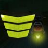 Motorcycle Reflective Stickers Battery Car Night Safety Warning Stickers Scratches Cover Waterproof Motorcycle Accessories