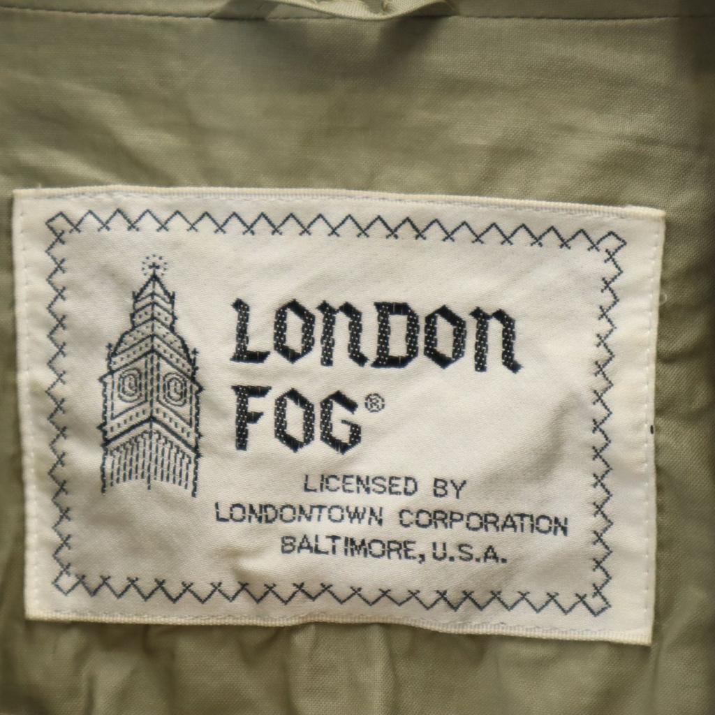 LONDON FOG Long coat 9A2 khaki Women Used