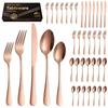304 Stainless Steel Dinnerware Dinner Knife Fork Spoon Cake Fork Ice Tableware Spoon Mirror Tableware Set Kitchen NEW