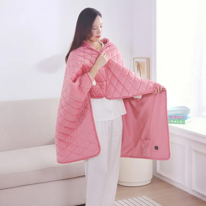 USB Electric Blanket Multifunction Shawl Warming Blanket 5V Low Voltage Electric Blanket Heating Cover Blanket Office Home