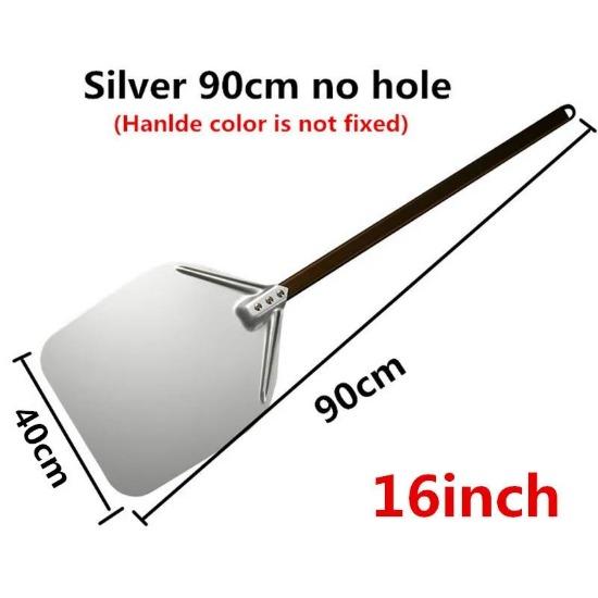 58 56 66 Cm Aluminum Pizza Peel Shovel with Wooden Handle Cake Shovel Baking Tools Cheese Cutter Peels Lifter Tool Pizza Shovel