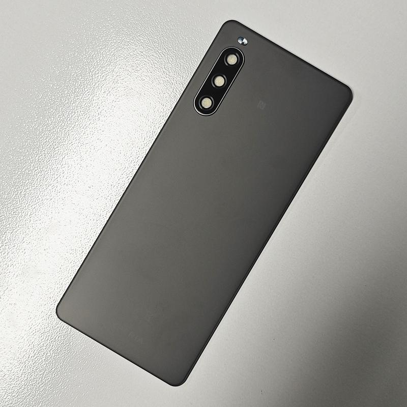 Per Sony Xperia 10 IV Cover Posteriore Batteria XQ-CC54 XQ-CC72 Alloggiamento in Vetro Cover Posteriore Parti con Lente Fotocamera