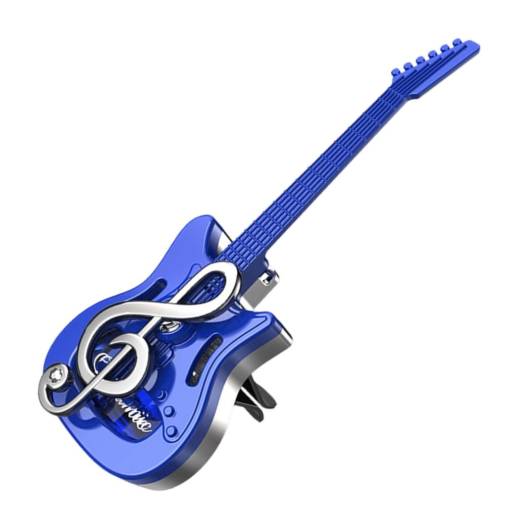 Car Vent Clip Guitar Shape With Fragrances Function For Music Enthusiasts Easy Installation Universal Compatibility