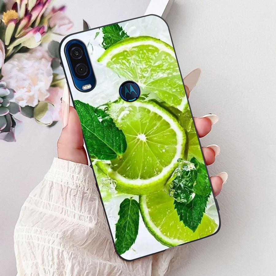 Για θήκη Motorola One Vision Κάλυμμα ONEVision Μοντέρνο Ζωγραφισμένο Σιλικόνης Μαλακό Πίσω Κάλυμμα Για θήκη Motor One Macro Προστατευτικό Κέλυφος