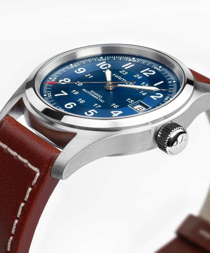 Hamilton Khaki Field Mechanical Automatic Wristwatch H70455540 Unisex