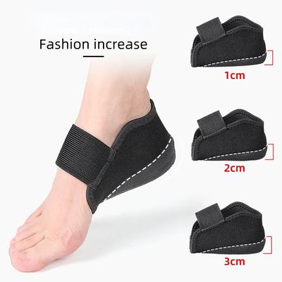 1 par silikonhälkoppsdyna stötdämpande skodynor för plantar fasciitis sporrar Fuktgivande fotvårdsskyddsinsatser