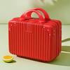 Customized 14-Inch Mini Makeup Case with Combination Lock – Portable Travel Handbag