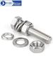 Stainless Steel Hex Head Bolt & Nut Set, Complete M5-M12
