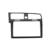For VW Golf 7 MK7 7.5 2014 2015 2016 2017 2018  LHD ABS Carbon Texture Center Console Navigation Air Outlet Panel Frame Trim