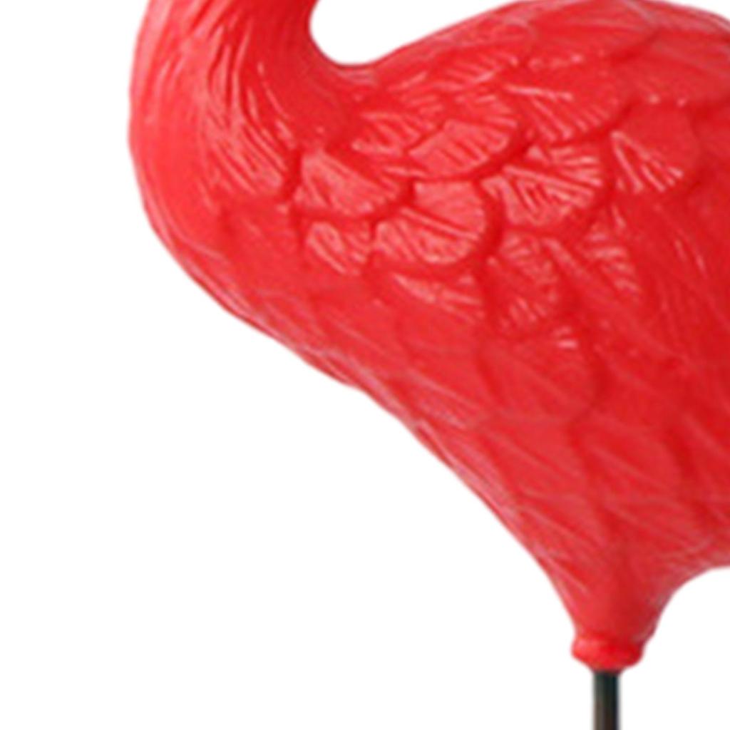 Άγαλμα Πουλιού Φιγούρα Αξεσουάρ Κήπου Νεράιδας Φλαμίνγκο Πασσαλάκι Κήπου Διακοσμητικό Τέχνης Αυλής για Γλάστρες Πεζοδρόμια Σπίτι Διακοπές Εσωτερικού Χώρου