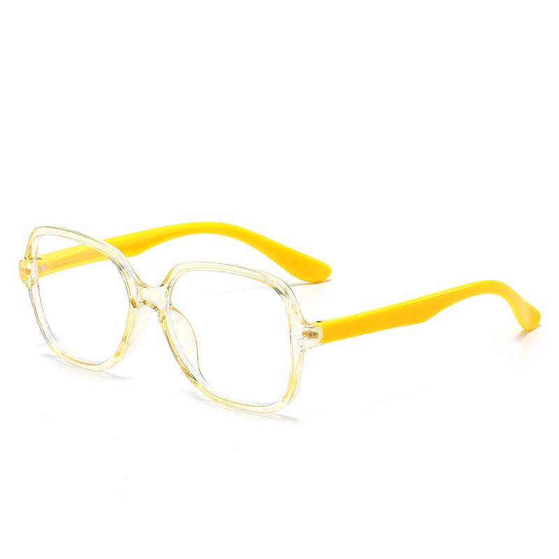 Anti-Blue Light Glasses Exquisite Square Children Eyewear Luxury Kid Eyeglasses Blue Light Blocking Boy Girl Computer Eyeglas