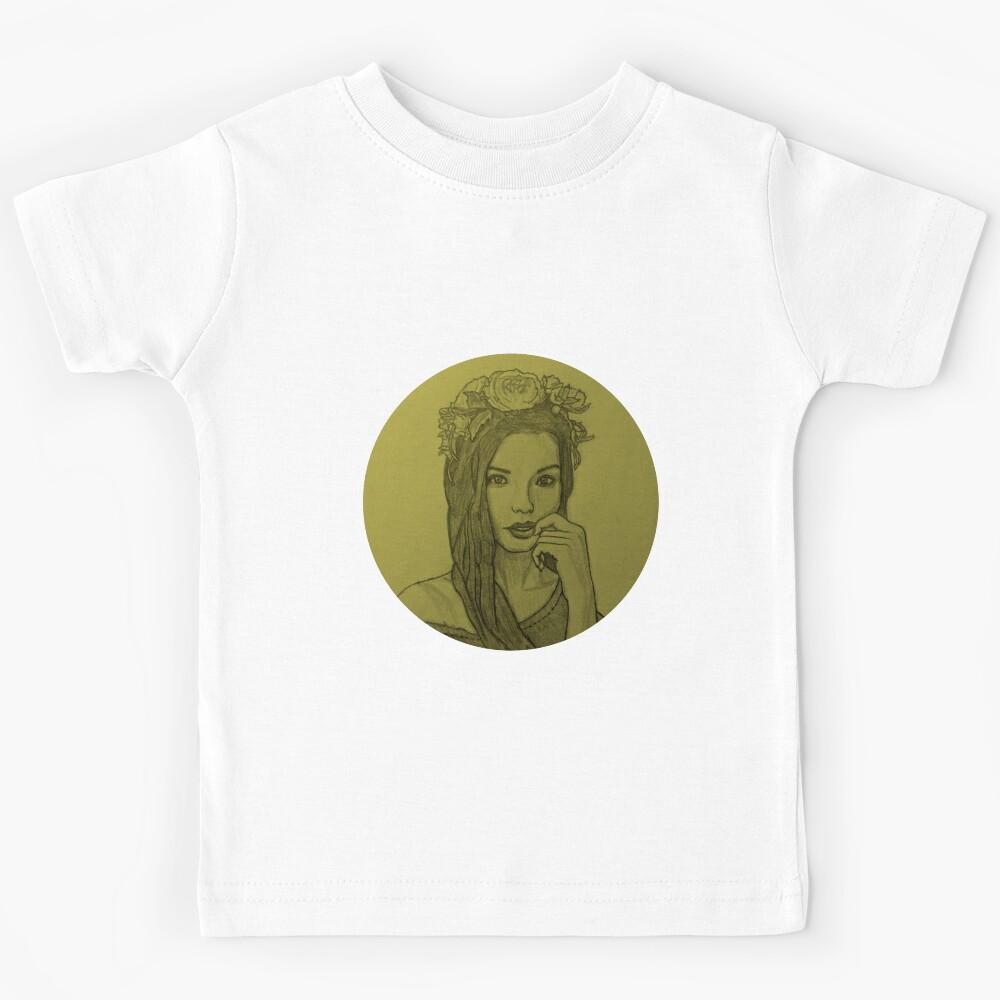 Beautiful Woman Portrait (5) Kids T-Shirt 150