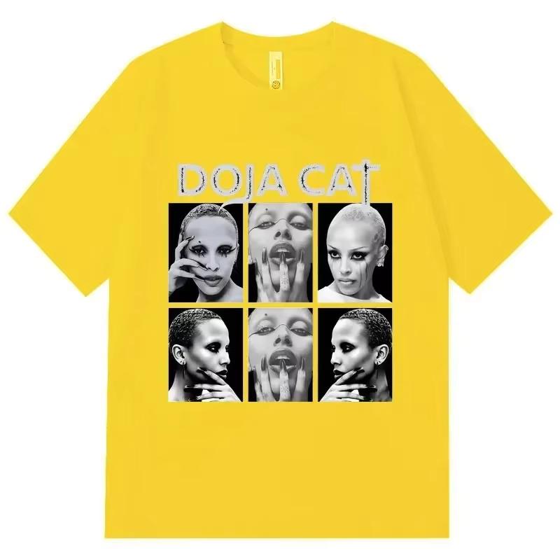 Rapper Doja Cat Graphic T-shirt Unisex Vintage Fashion Short Sleeve High Quality Comfortable Trendy Women And Men T-shirt