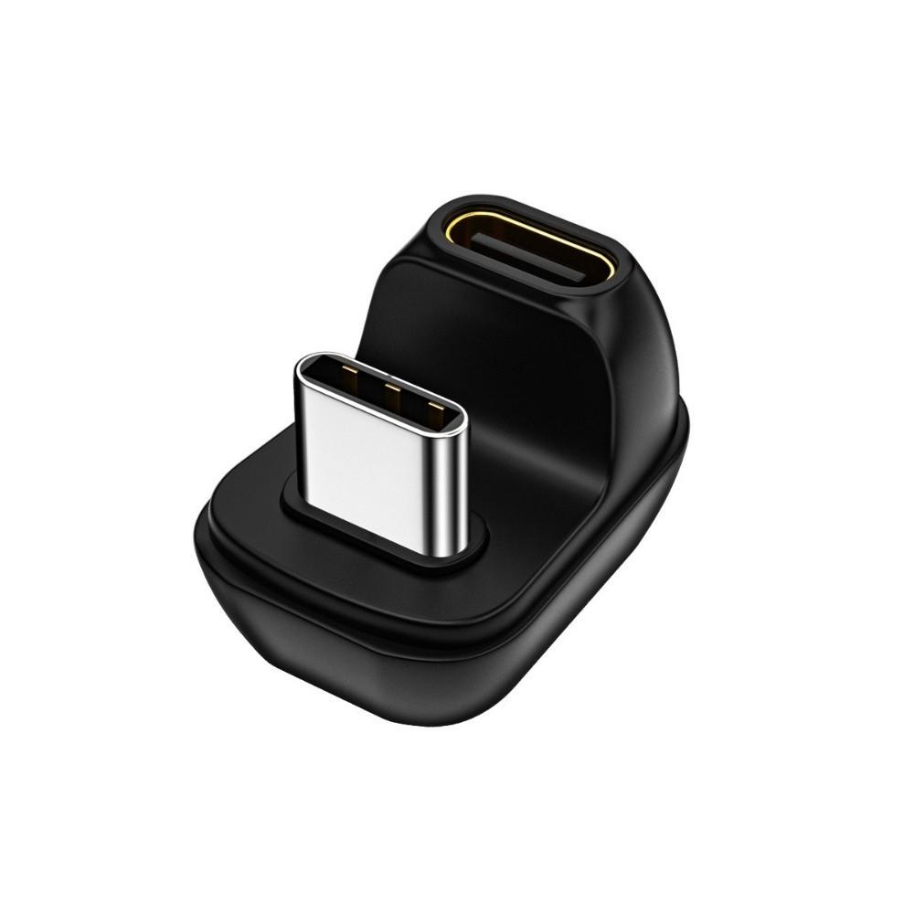 Male to Female USB C Adapter 180 Degree Angle USB C Converter Steam Deck Accessories