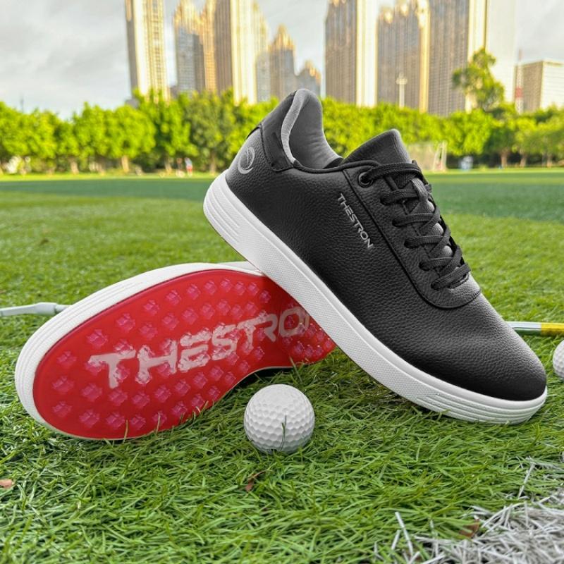 Herren Golfschuhe Bequeme Rutschfeste Herren Freizeit Sportschuhe zum Golfen Leichte Golf-Sneaker Outdoor Golf Trainingsschuhe