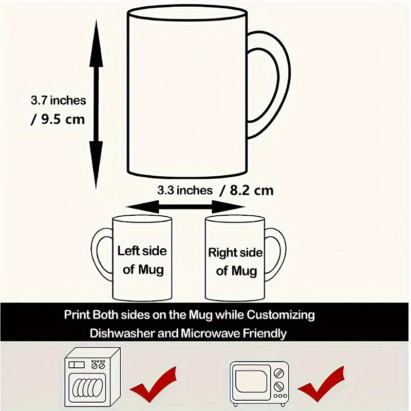 1ks 11oz Keramický hrnek na kávu Dárek pro bratra Vtipný potisk písmen Čajový šálek Opakovaně použitelný Kreativní hrnek na mléko Jsi můj bratr Hrnek Dárek