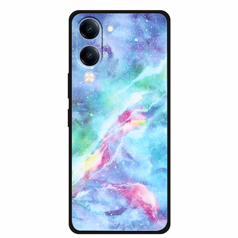 For Vivo iQOO Z10 Lite Case Silicone Black TPU Funda Back Cover for iQOO Z10 Lite 5G I2409 Soft Case Animal Coque IQOOZ10 Lite