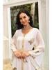 AB213 Gold Stamping Chiffon Plus Size Muslim Long Dress