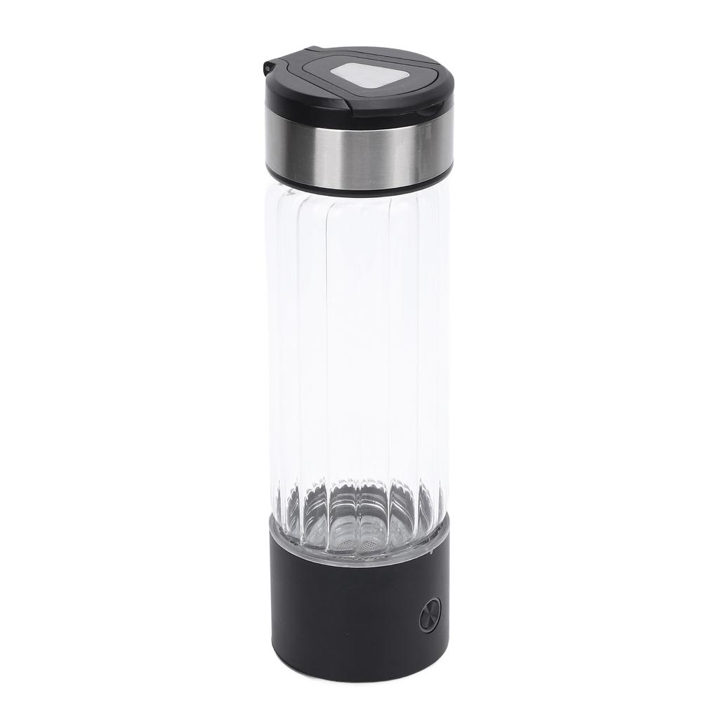 Hydrogen Water Bottle 460mL Capacity SPE PEM Technology 1400 Ppb Portable Water Ionizer Machine for Home