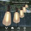 ST38 Solar LED String Lights with USB Charging - Perfect for Courtyard, Decoration, Camping, Outdoor Ambiance