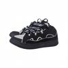 Unisex Retro Classic White Sneakers: Non-slip Outdoor Casual Shoes, Sizes 35-46